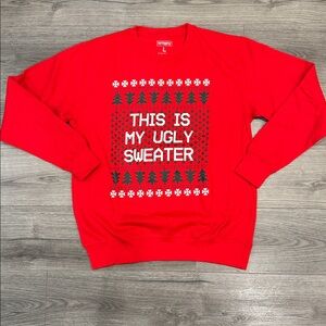 SAMEGANG This Is My Ugly Sweater Sweatshirt Men’s Size Large